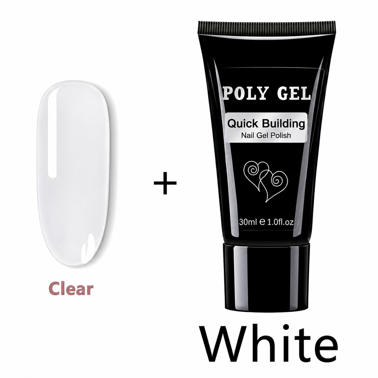 Poly Gel Nail Extension Kit